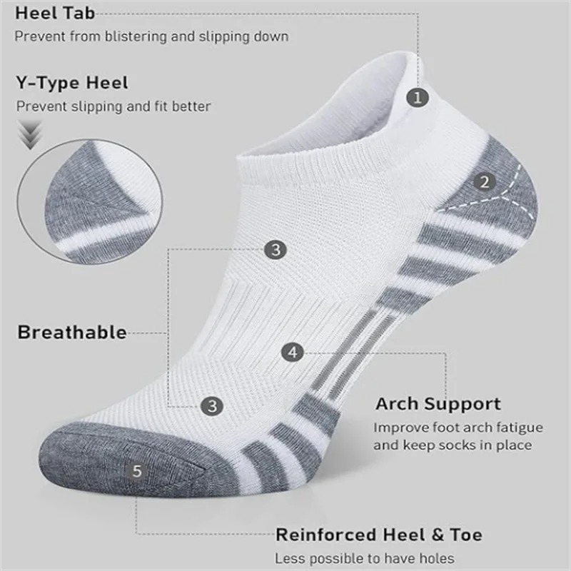 Socks Unisex Low Cut Padded An - Outdoor Sports Activities 评论和价格