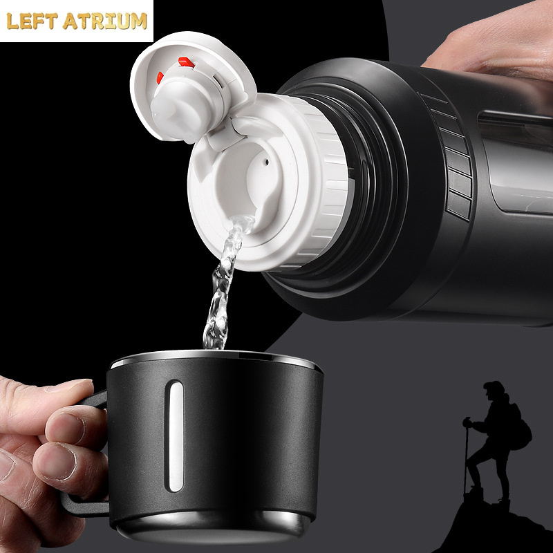 Large Capacity 2L Glass Water  - Outdoor Sport Glass Water Bottle 评论和价格